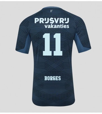 Feyenoord Goncalo Borges #11 Seconda Maglia 2025-26 Manica Corta Feyenoord Goncalo Borges #11 Seconda Maglia 2025-26 Manica Corta